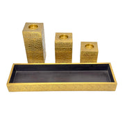 Wood and Brass Tealight Holder
Traditional Tealight Stand UAE
Wooden Candle Stand with Brass
Golden Brass Candle Holder
