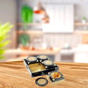 Wooden Fancy Dry Fruit Box Set
Wooden Dry Fruit Box With Lid Serving Set
Wooden Dry Fruit Box Set
Wooden 4 Snacks Box Set With Lid