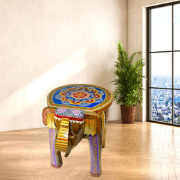 Elephant side table UAE
Hand-painted elephant table
Wooden elephant stool
Rajasthani elephant table
Antique elephant table