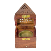 Traditional Wooden Incense Stand
Wooden Mabkhara Pyramid Design
Wooden Incense Burner for Home
Decorative Wooden Bakhoor Holder