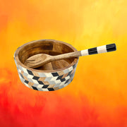 Wooden Salad Bowl Set With Spoon
Wooden Fruit Chat Bowl With Spoon Set
Wooden Bowl With Bone Inlay Work
Wooden Bone Inlay Bowl Set
With Spoon Salad Bowl Set