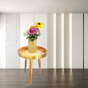 Round Mango Wood Table with Brass WorkHandcrafted Round Wooden Coffee Table
Brass Embossed Arabic Coffee Table
Round Mango Wood Table with Brass Work
Solid Wood Arabic Coffee Table UAE