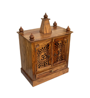 Handmade Sheesham mandir
Indian pooja mandir
Sheesham wood pooja altar
Traditional pooja mandir