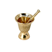 Solid brass hand crusher pot
pure brass hand crasher pot