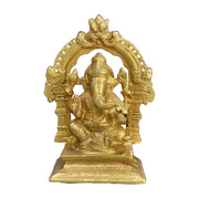 Ganpati Statue for Office & Home UAE/
Handmade Brass Hindu God Statues Middle East/