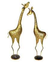 Hand Made Metal Giraffe Pair
Metal Giraffe for Home Decoration
Iron Handicrafted Giraffe Pair Statue
Garden Metal Giraffe Pair