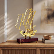 https://alathararts.com/products/brass-decorative-ship-with-wood-base