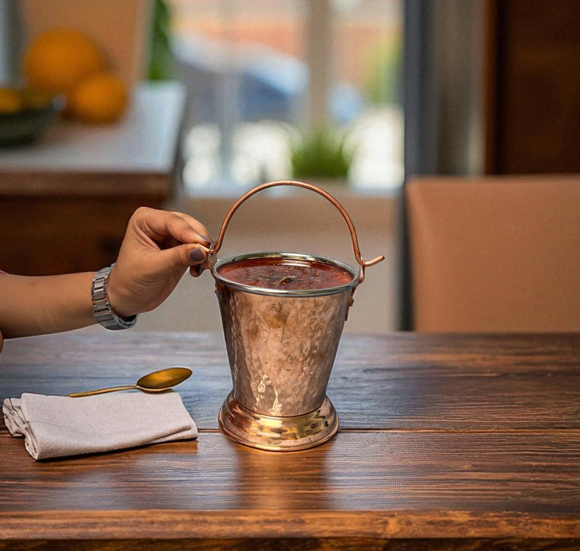 A Handcrafted Small Bucket That Brings Heritage to Your Table