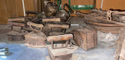 Real Antique Laundry Coal Cast Iron