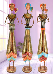 Multicolor Playing Musician Set
Akira Musician Doll Set For Home Decoration/