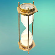 Brass Nautical Sand Timer with Compass
2 Minute Brass Sand Timer
Antique Brass Hourglass Timer
Handcrafted Nautical Sand Timer
Brass & Glass Sand Timer
Decorative Maritime Timer with Compass
Vintage Brass Nautical Hourglass