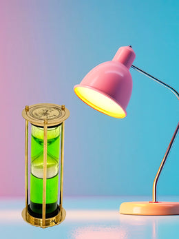 Brass Liquid Green Sand Timer
Gold Finish Brass Hourglass
Green Sand Hourglass Timer UAE
Handcrafted Brass Sand Timer
Pure Brass Liquid Sand Timer
Decorative Sand Timer with Green Sand