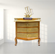 Mango Wood Side Table UAE
Brass Embossed Side Table Dubai