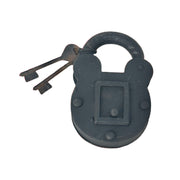 Old iron lock with key Sharjah
Handcrafted padlock UAE wholesale
Traditional Indian lock UAE