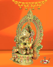 Handcrafted brass Ganesha idol with Meena work
Traditional Indian brass Ganesha idol made in India
Brass Ganesha sitting idol for office and worship
Decorative brass Lord Ganesha statue for hotels
Indian brass Ganesha idol for wedding gifting
