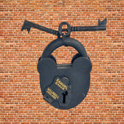 Vintage Indian decorative padlock for home décor
Handcrafted rustic iron lock for cabinets and doors
Solid cast iron collectible padlock for antique lovers
Functional decorative vintage lock