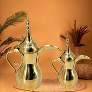 Brass Raslan Coffee Pot
Brass Arabic Coffee Pot
Brass Arabic Coffee Dallah Raslan
Arabic Traditional Show Piece
