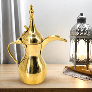 Arabic Traditional Dallah,Arabic Traditional Coffee Pot,Brass Coffee Pot UAE,Emirati Coffee Dallah UAE,Arabic dallah foe decoration, solid brass coffee pot UAE
