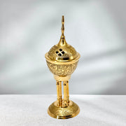 Brass Bakhoor Burner
Traditional Bakhoor Burner
Brass Bakhoor Pot
Arabic Incense Burner