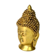 Hand Engraved Buddha Head
Solid Brass Figurine