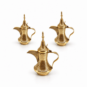 Emirati Coffee Dallah UAE,
Traditional Arabic Coffee Pot Dubai,
Handcrafted Brass Dallah UAE, Gold Finish Coffee Pot Brass,
