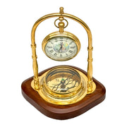 Decorative Brass Nautical Watch
Steampunk Brass Desk Clock UAE
Brass Navigational Table Watch
Traditional Nautical Clock Brass
