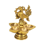 Brass Peacock Diya Oil Lamp
Traditional Brass Deepam
Brass Kerala Oil Lamp
Handcrafted Peacock Diya UAE
