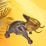 Antique Finish Elephant Idol
Decorative Brass Elephant Ornament
Collectible Brass Elephant Art
Luxury Brass Animal Figurine
Brass Elephant figure for gifting Dubai