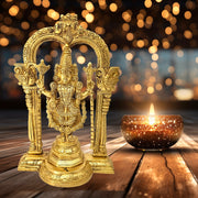 Handmade Balaji Statue Made In India
Antique Gold Finish Brass Goddess Idol
Buy Brass Balaji Statue Online UAE