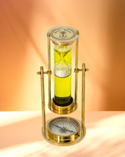 Brass Revolving Sand Timer
Yellow Liquid Brass Hourglass
Antique Brass Sand Timer UAE
Gold Finish Brass Sand Clock