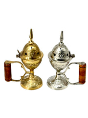 Brass Incense Burner
Brass Bakhoor Burner
Traditional Bakhoor Burner
Brass Bakhoor Pot