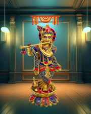 Brass Krishna Statue UAE/
Krishna Idol in Dubai/
Buy Krishna Murti Online UAE/
Brass Hindu God Statue Middle East/
Handmade Brass Krishna Sculpture/
Krishna Murti for Home Temple UAE/