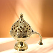 Brass Bakhoor Burner/
Traditional Bakhoor Burner/
Brass Bakhoor Pot/
Arabic Incense Burner/
Brass Mabkhara/