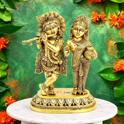 Brass Radha Krishna Idol UAE,Hindu God Statues Dubai,Radha Krishna Brass Pair,
Gold Finish Krishna Statue,Brass Krishna Murti Sharjah,Handcrafted Hindu Idols UAE,