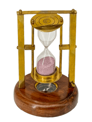 Brass Sand Timer with Nautical Brass Sand Timer UAE, Brass Sand Timer with Wooden Base, Handcrafted Brass Hourglass UAE, Gold Finish Nautical Timer, Antique Brass Hourglass with Compass, Brass Sand Timer Wooden Base, Handcrafted Brass Hourglass UAE, Gold Finish Nautical Timer, Antique Brass Hourglass with Compass, Brass Sand Timer for Desk Decor, Vintage Nautical Sand Timer UAE.