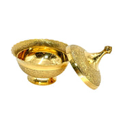 Brass Dry Fruit Bowl UAE
Brass Snack Dish Dubai
Brass Serving Bowl with Lid
