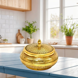Brass Sugar Pot
Brass Sugar Container
Brass Sugar Candy Bowl
Brass Sugar Bowl With Lid
Brass Sugar Bowl
Brass Khajoor Pot