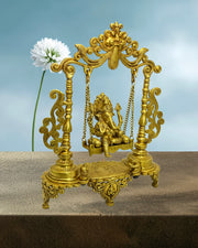 Brass Ganesha Jhula Statue UAE
Ganesha on Swing Idol Dubai
Lord Ganesha Brass Idol
Ganpati Swing Idol Sharjah