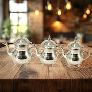 Hammered brass tea server
Nickel-plated vintage teapot
Durable hotelware brass kettle
Traditional hammered metal pot
Artisan brass serving pot
Luxury hotel tea service
Brass and nickel teapot
Decorative hotel teapot
Small, medium, large brass kettles