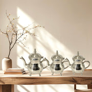 Traditional hotelware teapot
Moroccan-style brass kettle
Durable metal teapot for hotels
Hammered texture brass pot
Handcrafted brass serving kettle
Elegant hotel servingware
Polished nickel-plated teapot
Brass teapot with vintage finish