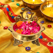 Traditional brass urli for home decor
Antique brass urli bowl
Brass urli for flower decoration
Brass urli for festivals