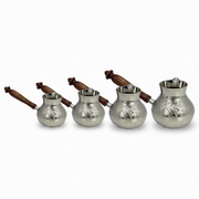 Turkish Cezve Coffee Pot/Brass Cezve Coffee Warmer/Brass Tea Kettle Pot/Luxury Turkish Coffee Maker/Handcrafted Coffee Pot UAE/