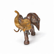 Antique Finish Elephant Idol,Decorative Brass Elephant Ornament,Luxury Brass Animal Figurine,Brass Elephant figure for gifting Dubai,