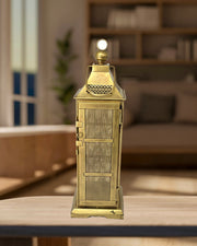 Handcrafted Metal Lantern
Hand Made Table Lamp
Hand Made Lantern
Gifting Lantern
Cut Work Hand Made Lantern
Candle Lantern
Arabic Lantern