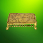 Brass Pooja Table for Idols Bahrain
Brass Idol Display Stand UAE
Decorative Brass Table for Mandir
Indian Brass Pooja Chowki in Dubai