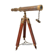 Adjustable Brass Telescope Stand
Golden Finish Nautical Telescope
Gold Antique Brass Telescope
Decorative Brass Telescope for Home
Vintage Brass Telescope on Wooden Tripod
Wood and Brass Telescope Indi