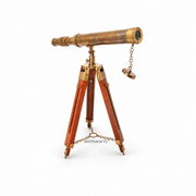 Adjustable Brass Telescope Stand,
Golden Finish Nautical Telescope, Gold Antique Brass Telescope, Decorative Brass Telescope for Home, Vintage Brass Telescope on Wooden, Tripod Wood and Brass Telescope India.