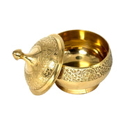 Gold Finish Brass Snack Bowl
Traditional Brass Serving Dish
Handcrafted Brass Dry Fruit Bowl
Brass Bowl for Nuts and Biscuits
Indian Brass Tableware Dish
Round Base Brass Fruit Bowl