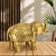 Brass Handcrafted Elephant Statue,Antique Brass Elephant Decor UAE,
Elephant traaditional Brass,Elephant for Home Decor,Brass Elephant Showpiece Middle East,