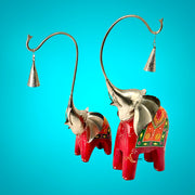 Handicrafted Elephant Set
Hand Made Wood & Iron Elephant
Elephant For Table Decor
Elephant Couple Set For Home Decor